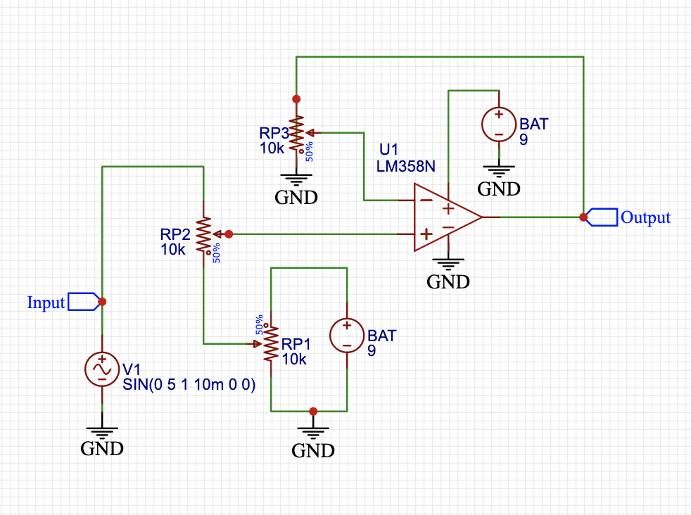 Level Shift + Amplification Circuit